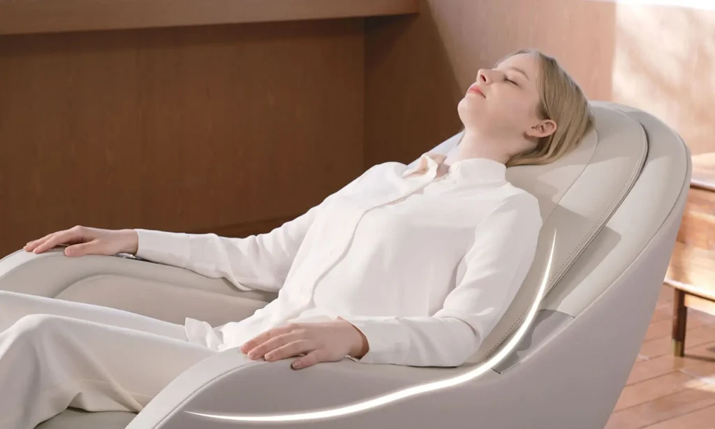 Fotoliul de masaj și relaxare Ceragem Pause M6 17 Dispozitive de termomasaj: paturi termomasaj CERAGEN V4 ai MB 1101, saltele CERATONIC, si alte dispozitive - Magic Belt, Magic Cushion, IShoulder, IFoot Fotoliu masaj Ceragem Pause M6 la Ceragem Brasov si comanda online